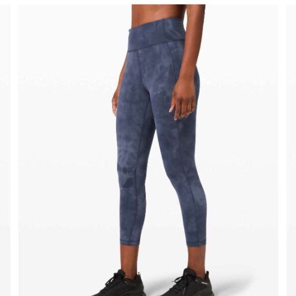 Lululemon Invigorate High-Rise Crop 23"Diamond Dye - Picture 7 of 7